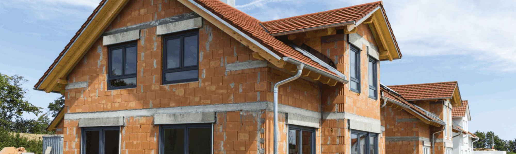 Einfamilienhaus im Rohbau